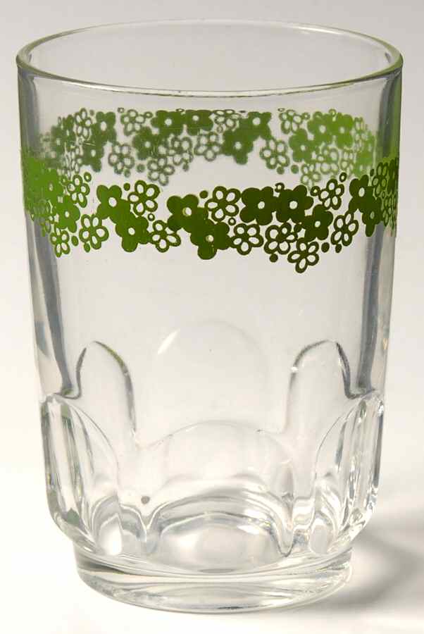 Spring Blossom (Large Flowers) 8 Oz Glassware Juice by Corning Corelle-1