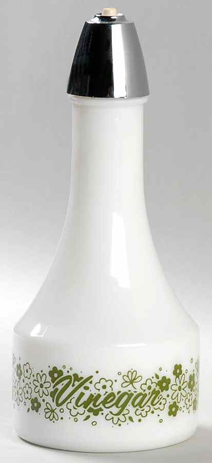 Spring Blossom (Large Flowers) Vinegar Cruet/Shaker with Plastic Lid by Corning Corelle-1