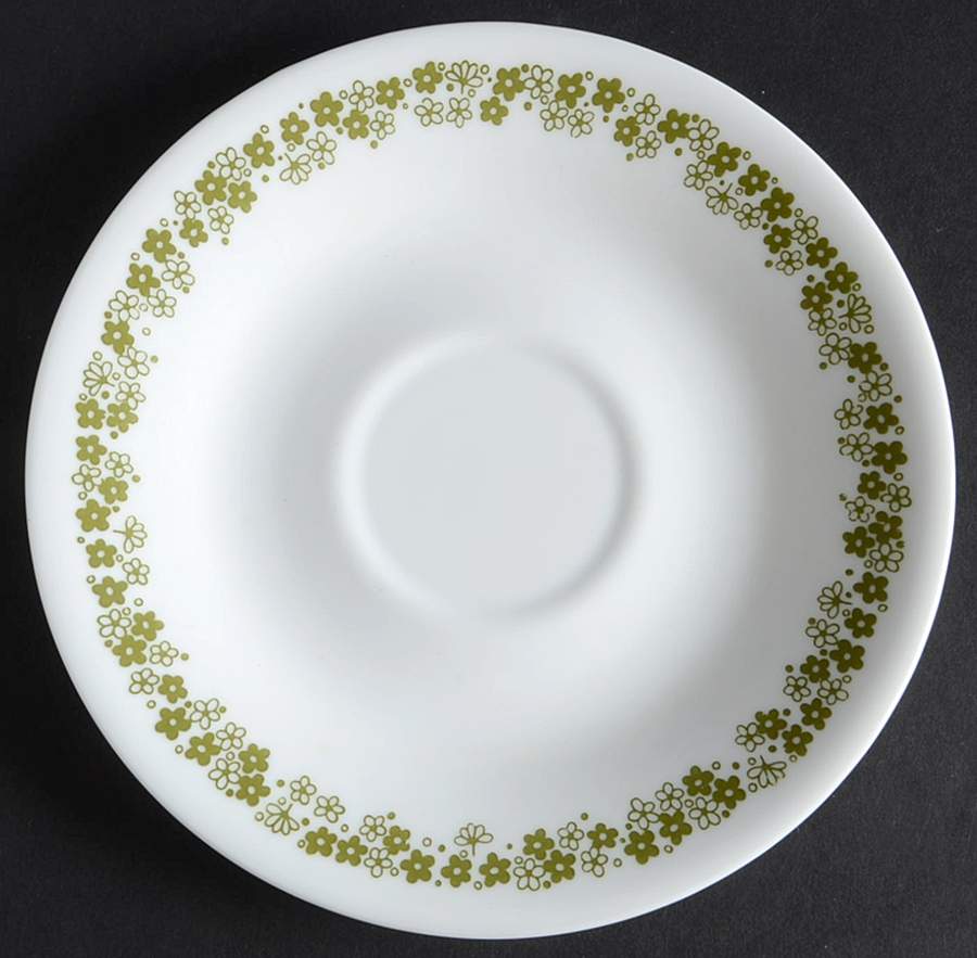 Spring Blossom (Large Flowers) Saucer for Flat Cup by Corning Corelle-1