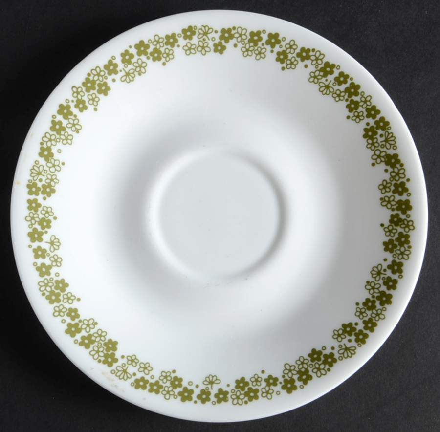 Spring Blossom (Large Flowers) Saucer for Flat Cup by Corning Corelle-1