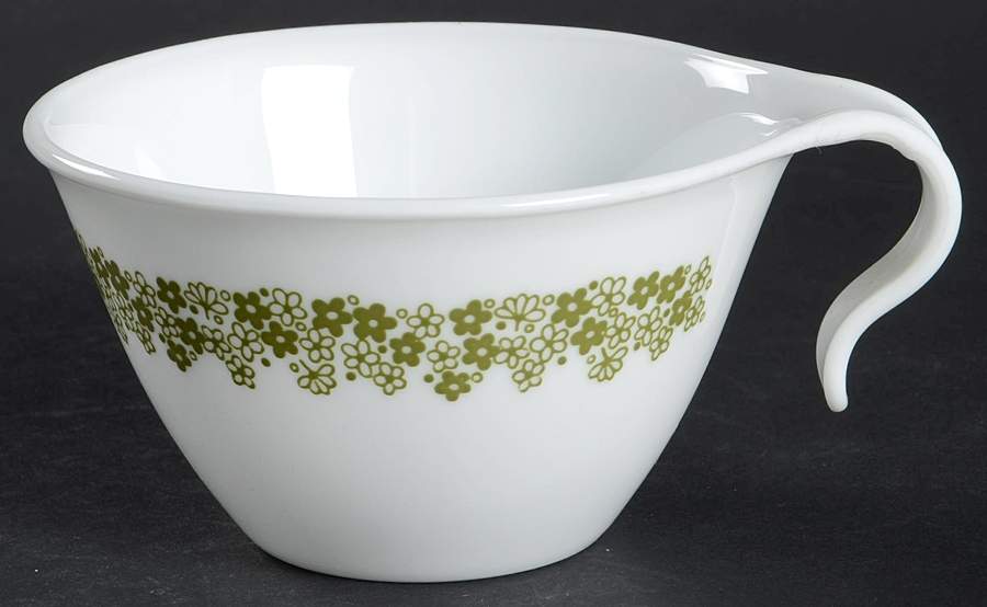 Spring Blossom (Large Flowers) Flat Cup by Corning Corelle-1