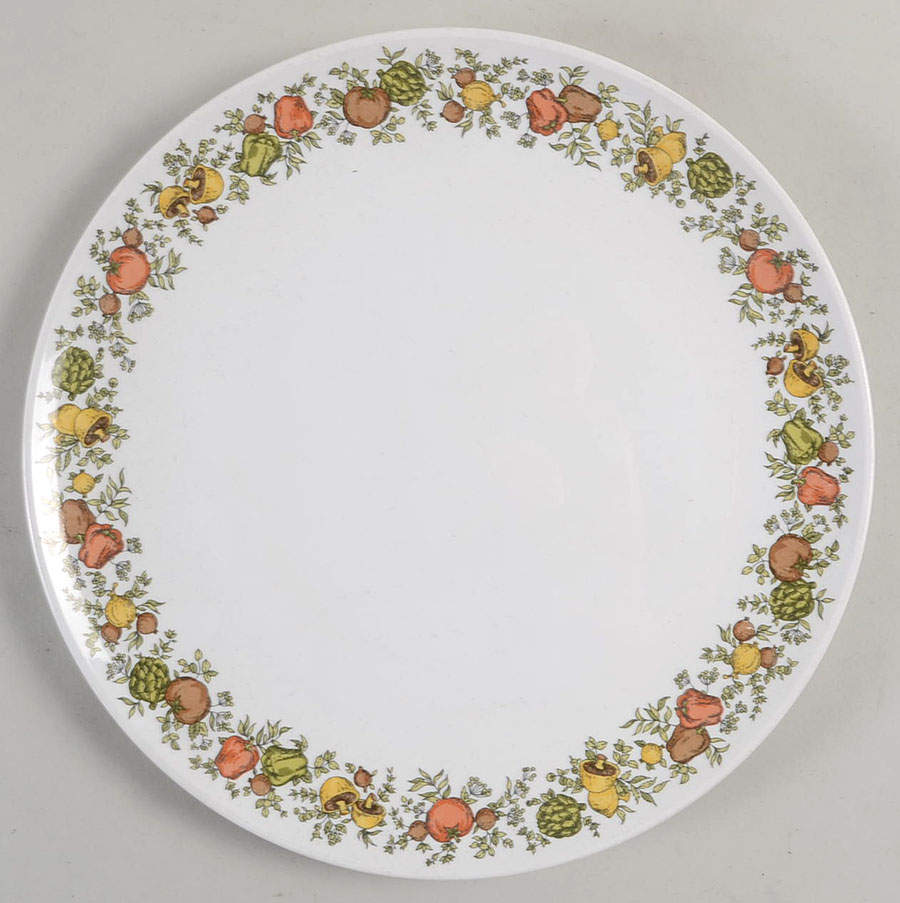 Spice of Life (Centura) Salad Plate by Corning Corelle-1