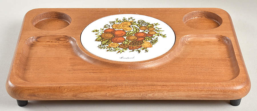 Spice of Life (Centura) Cheese & Cracker Board by Corning Corelle-1