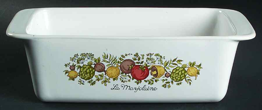 Spice of Life (Centura) Loaf Pan by Corning Corelle-1
