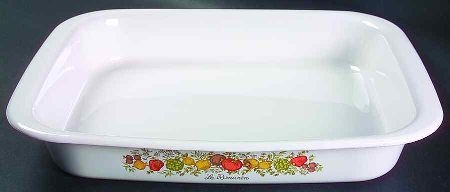 Spice of Life (Centura) 14" Rectangular Roaster by Corning Corelle-1
