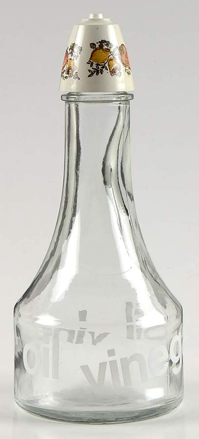 Spice of Life (Centura) Glass Vinegar Shaker & Plastic Top by Corning Corelle-1