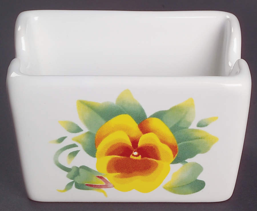 Summer Blush (Corelle) Sweetener Holder by Corning Corelle-1