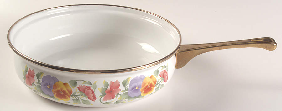 Summer Blush (Corelle) 10" Open Metal Skillet by Corning Corelle-1
