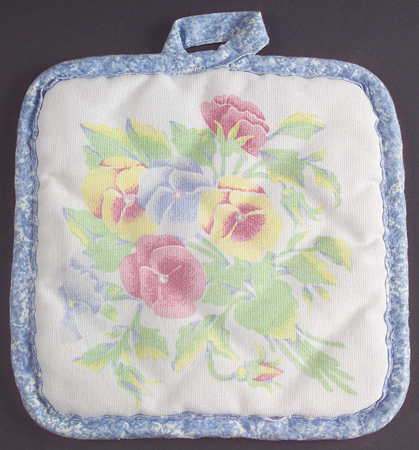 Summer Blush (Corelle) Cloth Potholder by Corning Corelle-1