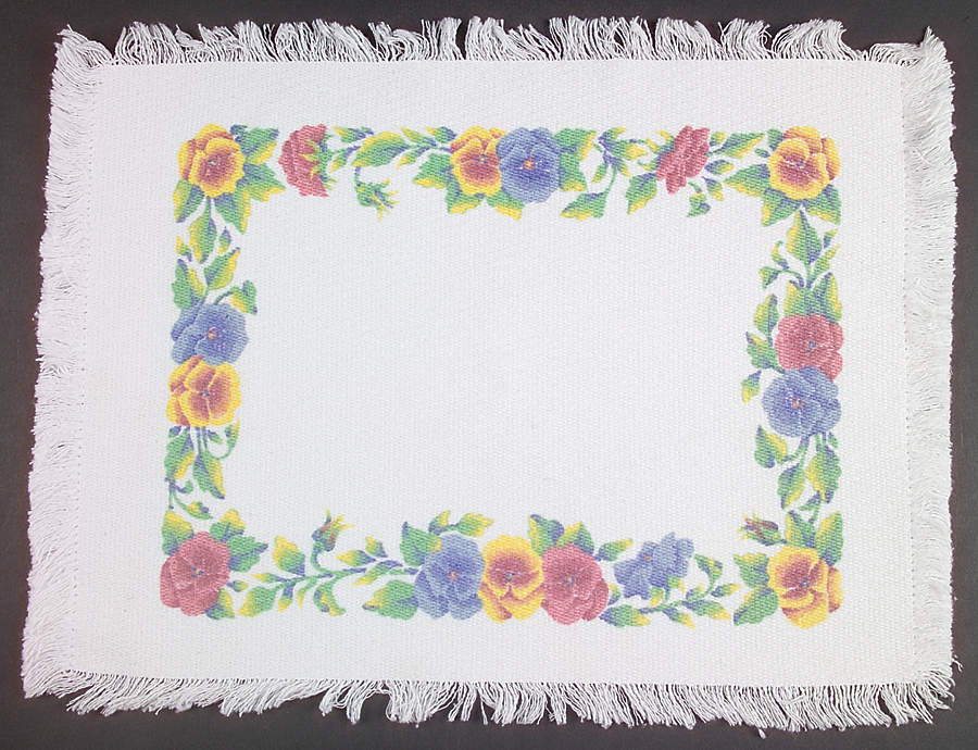 Summer Blush (Corelle) Cloth Placemat by Corning Corelle-1