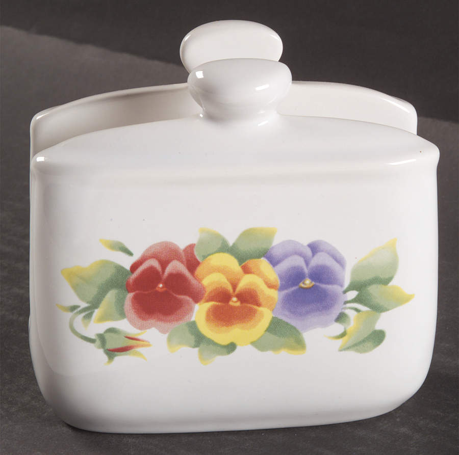 Summer Blush (Corelle) Napkin Holder by Corning Corelle-1