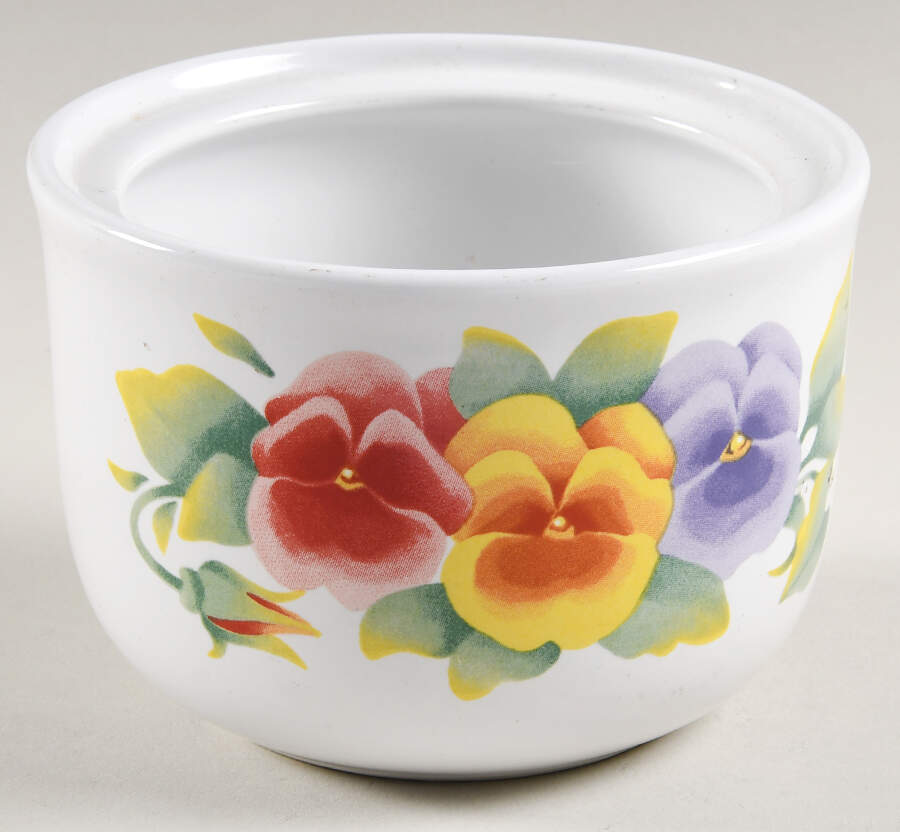 Summer Blush (Corelle) Sugar Bowl No Lid by Corning Corelle-1