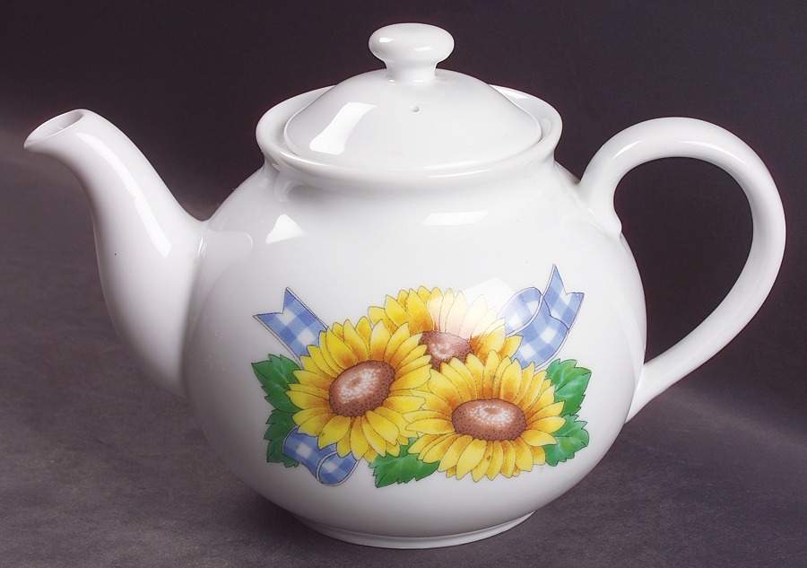 Sunsations (Corelle) Teapot & Lid by Corning Corelle-1