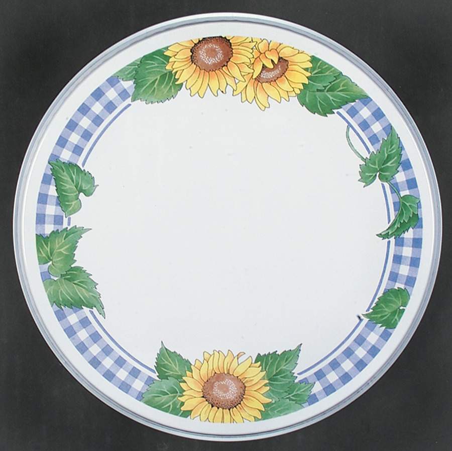 Sunsations (Corelle) 8" Individual Tin Round Stove Cover by Corning Corelle-1