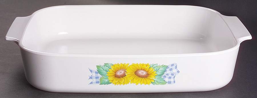 Sunsations (Corelle) 12" Rectangular Roaster by Corning Corelle-1