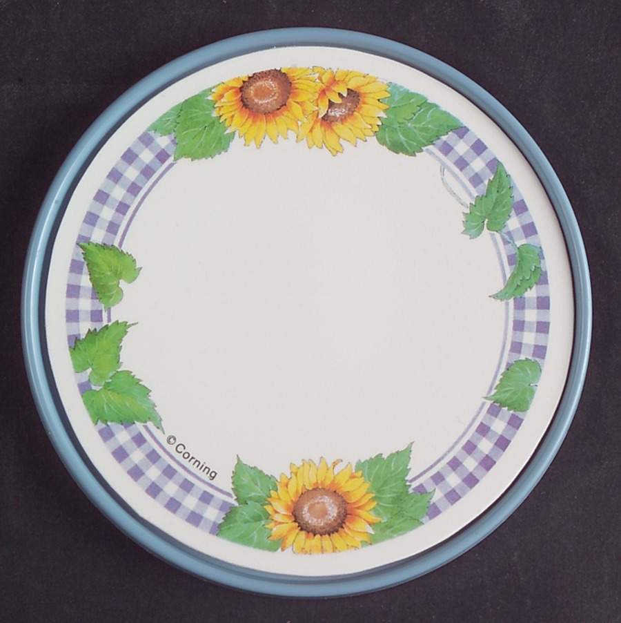 Sunsations (Corelle) Round Coaster with Plastic Back by Corning Corelle-1