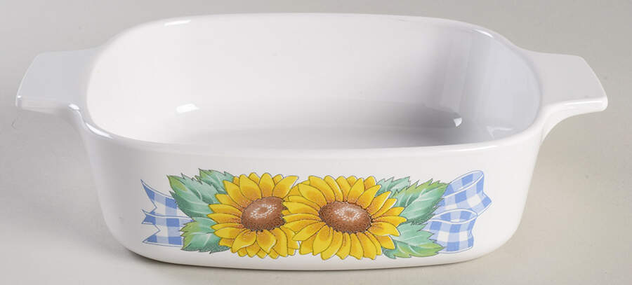 Sunsations (Corelle) 1 Quart Square Casserole No Lid by Corning Corelle-1