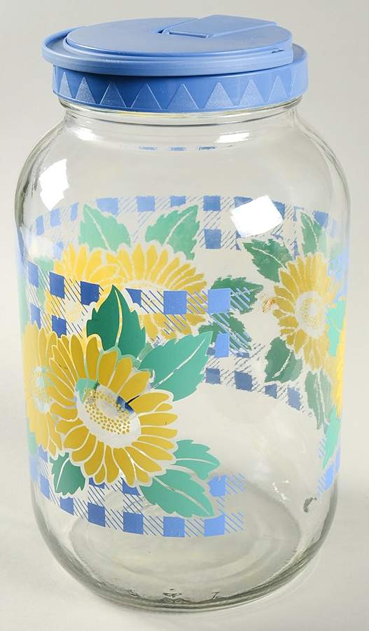 Sunsations (Corelle) Glassware Sun Tea Jar & Plastic Lid by Corning Corelle-1