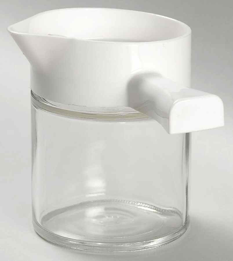 Sunsations (Corelle) Creamer Glassware & Plastic Lid by Corning Corelle-1