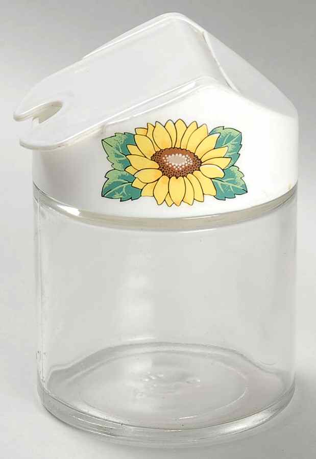 Sunsations (Corelle) Glass Sugar Bowl & Plastic Lid by Corning Corelle-1