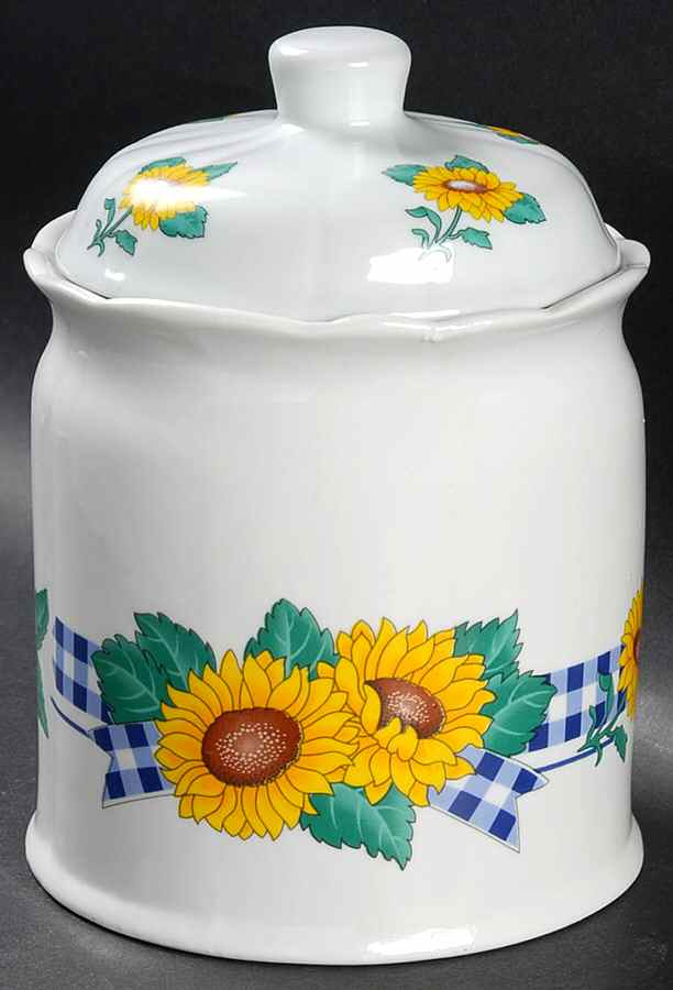 Sunsations (Corelle) Large Canister & Lid by Corning Corelle-1