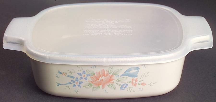 Symphony (Corelle) 1 Quart Square Casserole with Lid by Corning Corelle-1