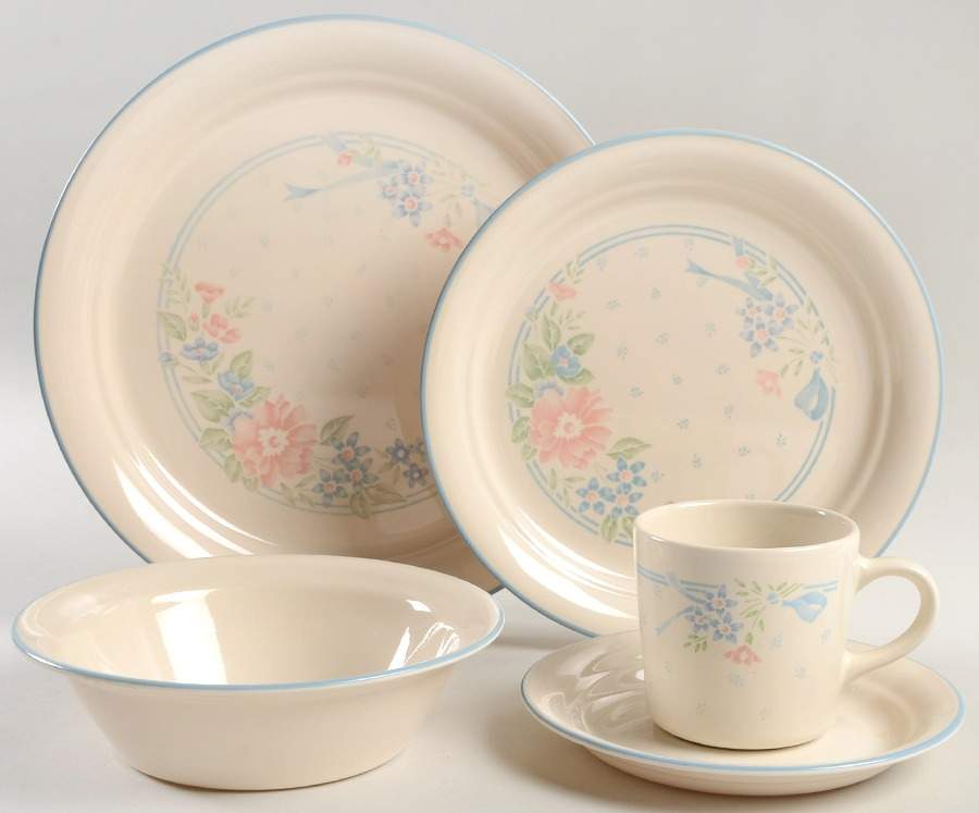 Symphony (Corelle) 5 Piece Place Setting by Corning Corelle-1