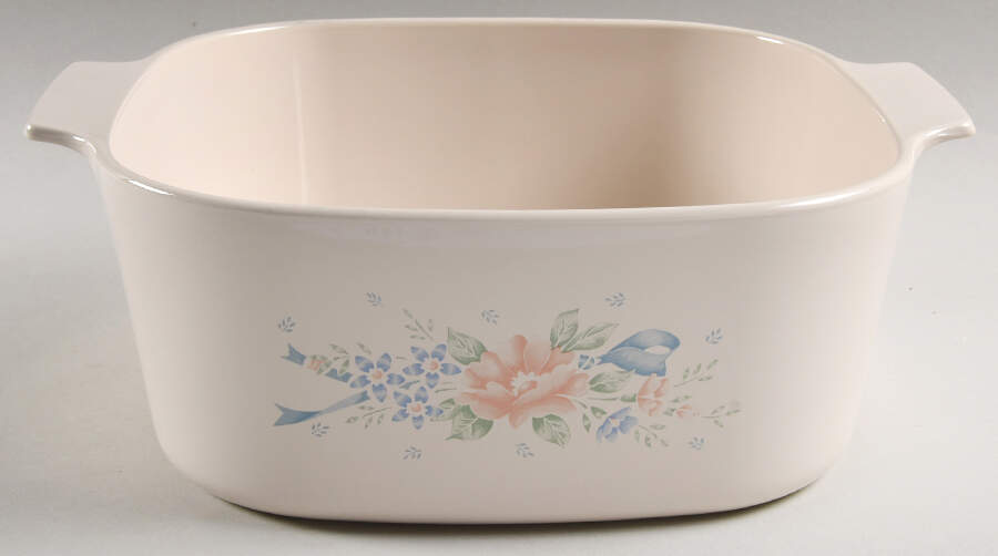 Symphony (Corelle) 5 Quart Square Casserole No Lid by Corning Corelle-1