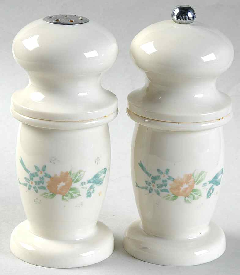 Symphony (Corelle) Plastic Salt & Pepper Mill Set by Corning Corelle-1