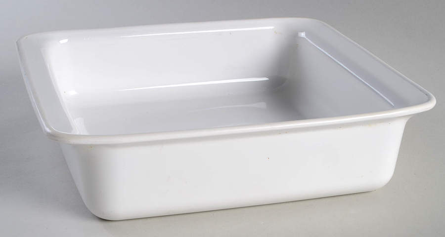 White Coupe 9" Square Baker by Corning Corelle-1