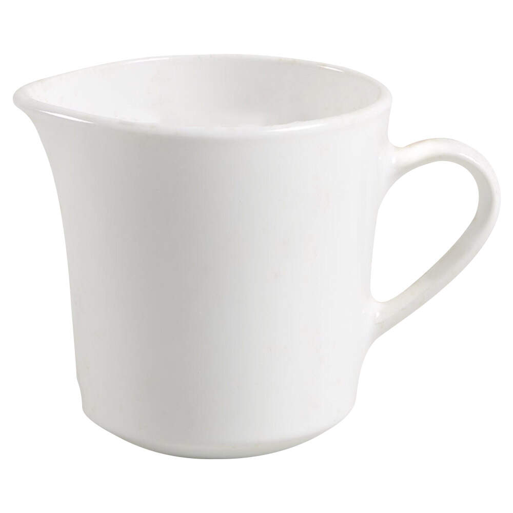 White Coupe Creamer by Corning Corelle-1