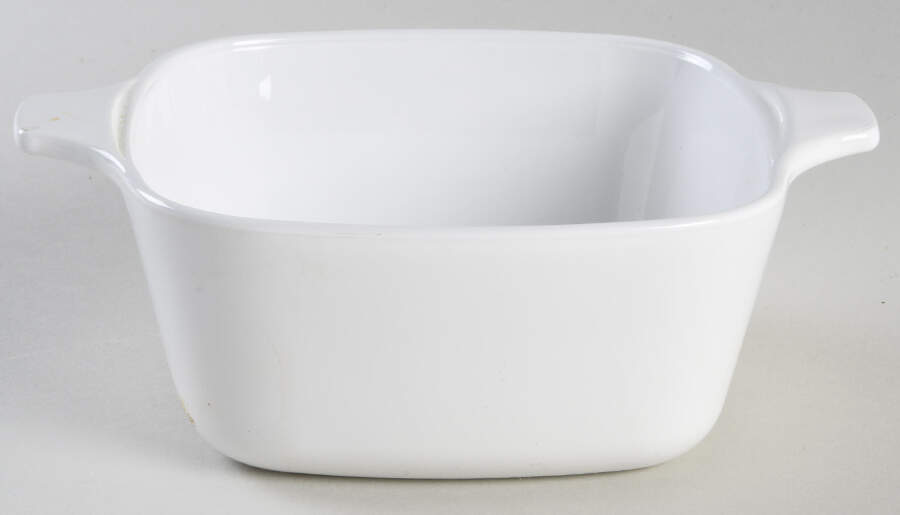 White Coupe Petite Pan No Lid by Corning Corelle-1