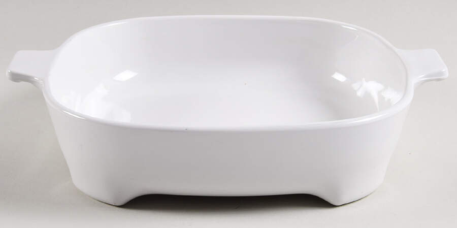 White Coupe 8" Browning Skillet No Lid by Corning Corelle-1