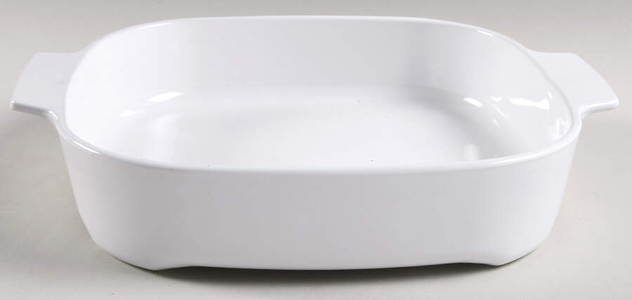 White Coupe 10" Browning Skillet No Lid by Corning Corelle-1