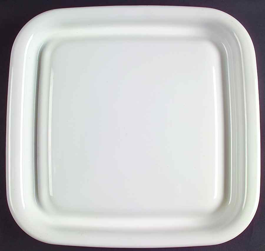 White Coupe 12" Square Microwave Browing Grill by Corning Corelle-1