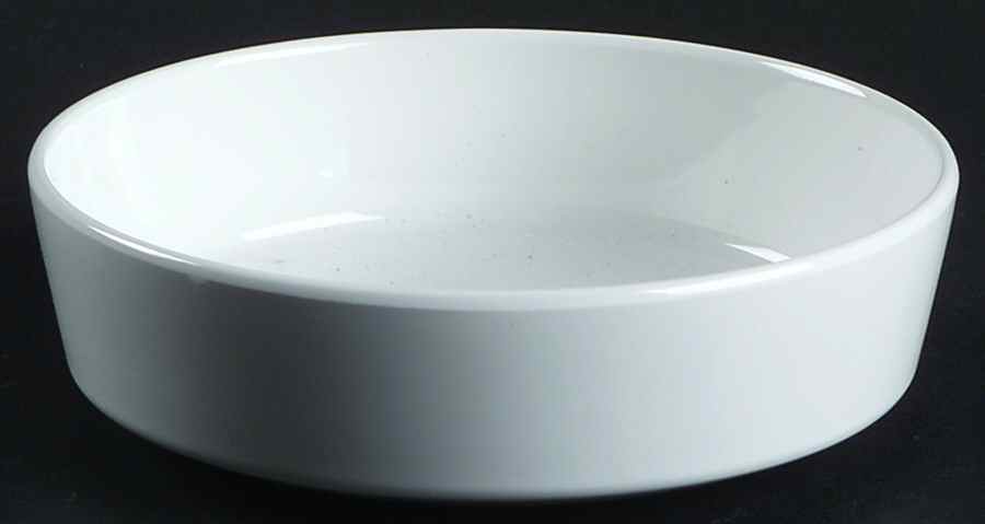 White Narrow Rim (Centura Line) Fruit/Dessert (Sauce) Bowl by Corning Corelle-1