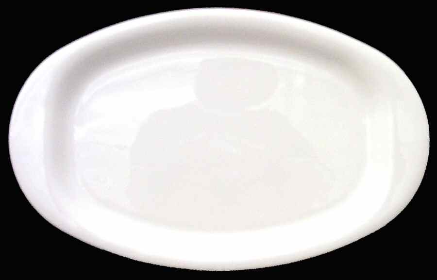 White Coupe 16" Oval Serving Platter by Corning Corelle-1