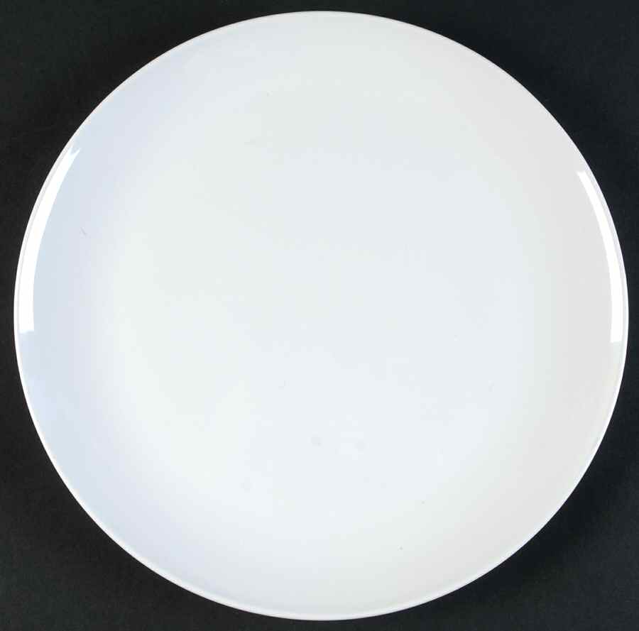 White Coupe Luncheon Plate by Corning Corelle-1