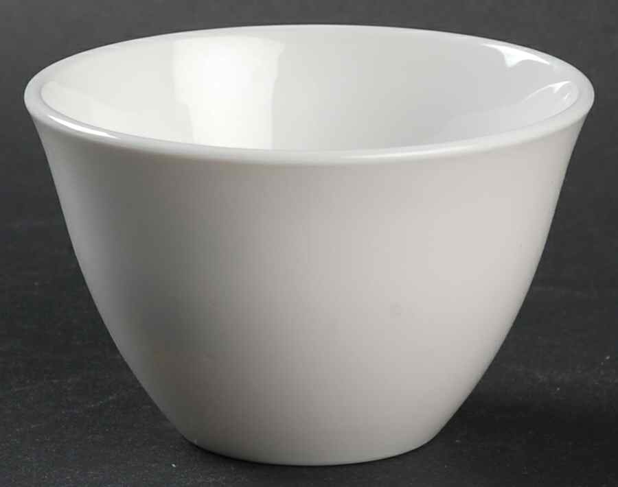 White Coupe Sugar Bowl No Lid by Corning Corelle-1