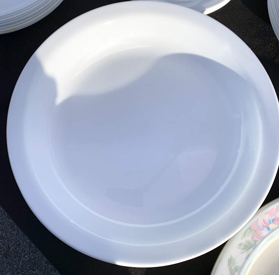 Winter Frost White (Corelle) 11" Pie Baking Plate by Corning Corelle-1