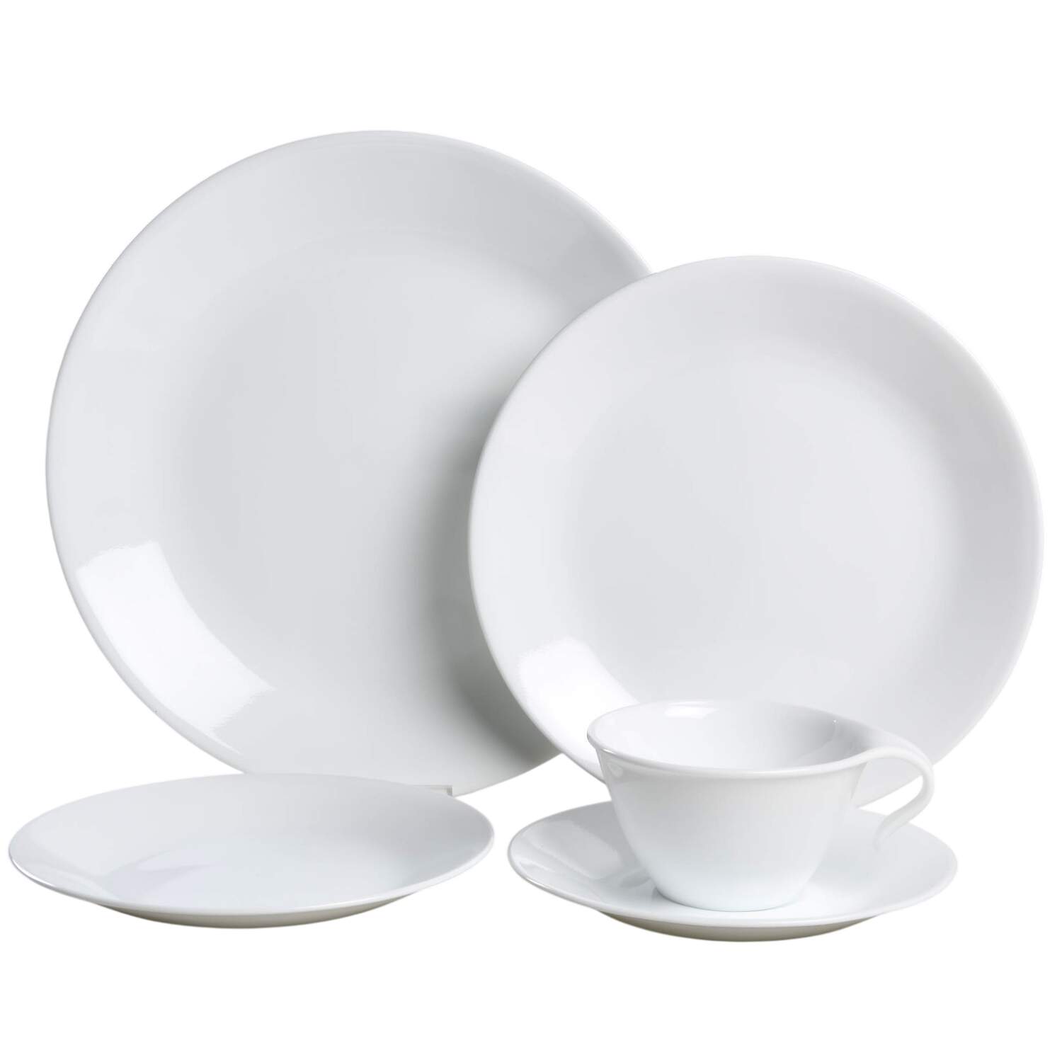 Winter Frost White (Corelle) 40 Piece Estate Set by Corning Corelle-1