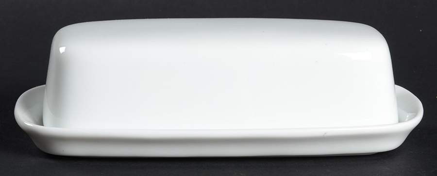 Winter Frost White (Corelle) 1/4 Lb Covered Butter by Corning Corelle-1