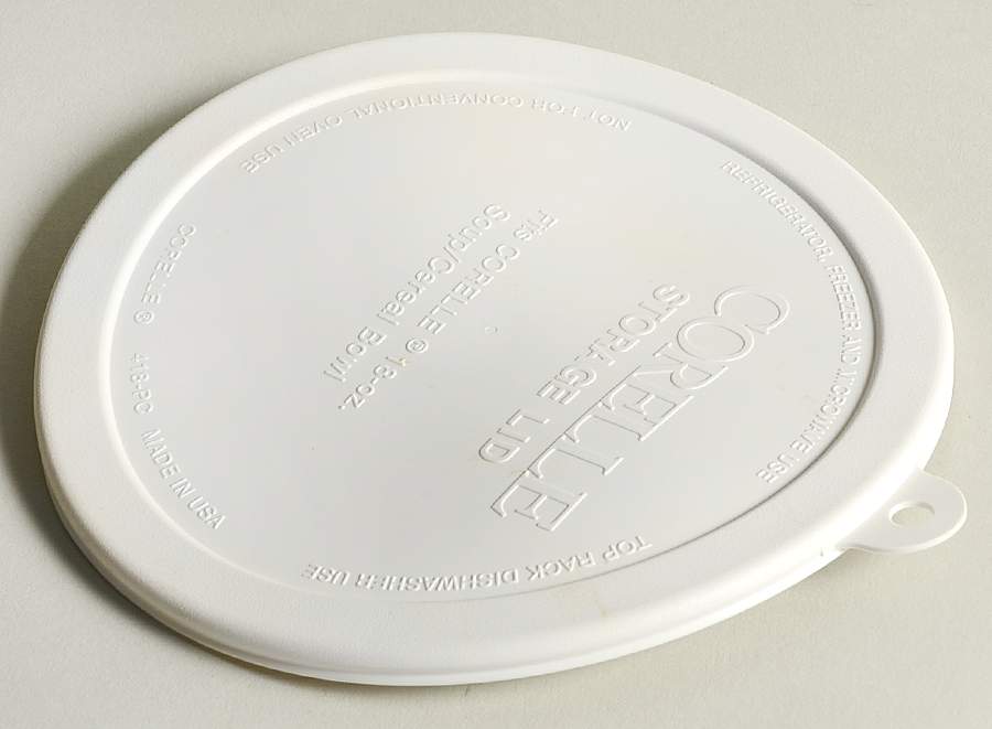 Winter Frost White (Corelle) Plastic Lid for Soup/Cereal Bowl by Corning Corelle-1
