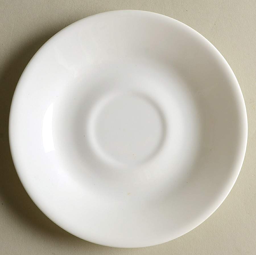 Winter Frost White (Corelle) Saucer for Flat Cup by Corning Corelle-1