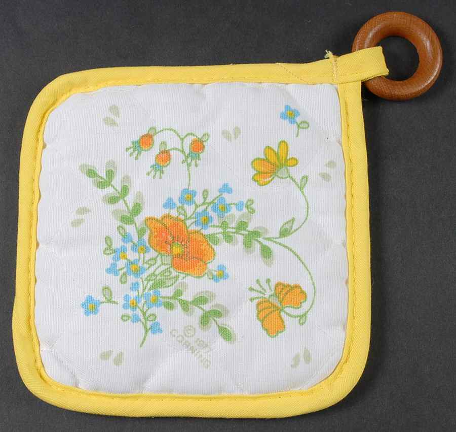 Wildflower (Corelle) Cloth Potholder by Corning Corelle-1