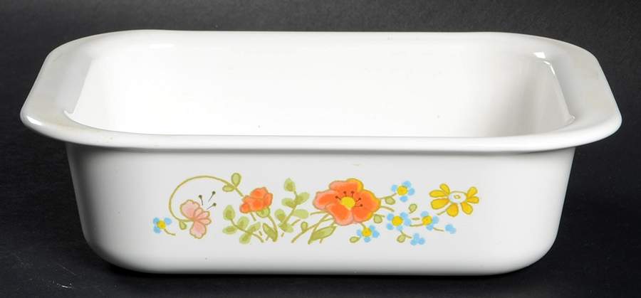 Wildflower (Corelle) 8" Fast Food Dish No Cover by Corning Corelle-1