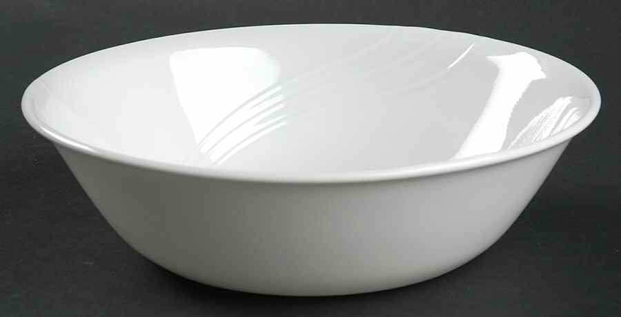 Windward White (Corelle) 8" Round Vegetable Bowl by Corning Corelle-1