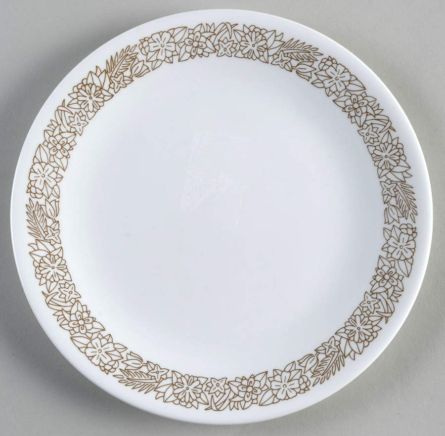 Woodland Brown (Corelle) Salad Plate by Corning Corelle-1