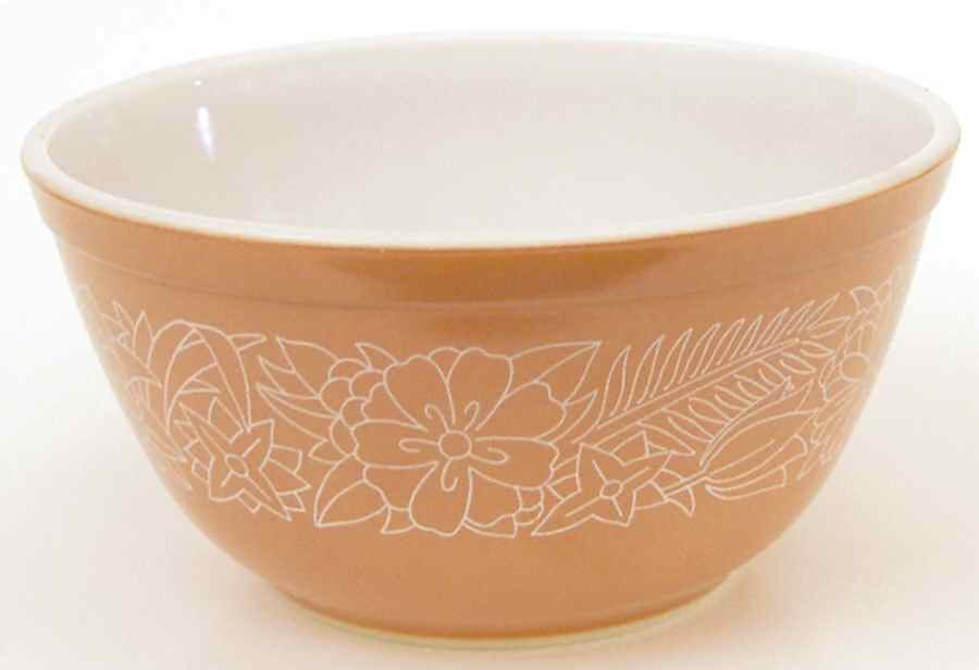 Woodland Brown (Corelle) 7" Mixing Bowl by Corning Corelle-1