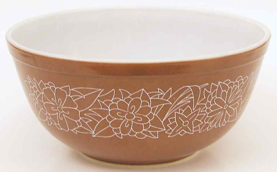 Woodland Brown (Corelle) 8" Mixing Bowl by Corning Corelle-1